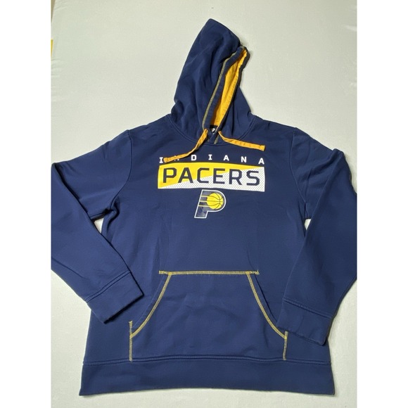 Fanatics Other - Indiana Pacers Fanatics Hoodie Mens Large Navy Gold NBA Pullover 2021